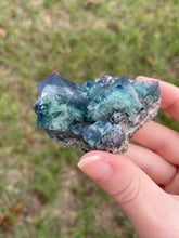 Load image into Gallery viewer, Green-Blue English Fluorite from the Cousin Jack Pocket at Rogerley Mine