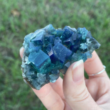 Load image into Gallery viewer, Green-Blue English Fluorite from the Cousin Jack Pocket at Rogerley Mine