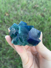 Load image into Gallery viewer, Green-Blue English Fluorite from the Cousin Jack Pocket at Rogerley Mine
