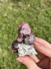 Load image into Gallery viewer, Elbaite (var. Rubellite) Tourmaline on Albite