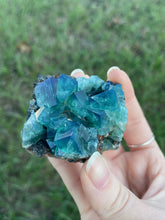 Load image into Gallery viewer, Green-Blue English Fluorite from the Cousin Jack Pocket at Rogerley Mine