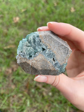 Load image into Gallery viewer, Green-Blue English Fluorite from the Cousin Jack Pocket at Rogerley Mine