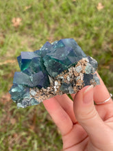 Load image into Gallery viewer, Green-Blue English Fluorite from the Cousin Jack Pocket at Rogerley Mine