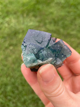 Load image into Gallery viewer, Green-Blue English Fluorite from the Cousin Jack Pocket at Rogerley Mine