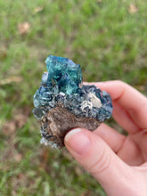 Load image into Gallery viewer, Green-Blue English Fluorite from the Cousin Jack Pocket at Rogerley Mine