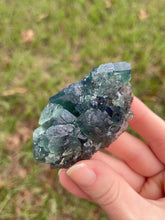 Load image into Gallery viewer, Green-Blue English Fluorite from the Cousin Jack Pocket at Rogerley Mine