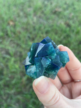 Load image into Gallery viewer, Green-Blue English Fluorite from the Cousin Jack Pocket at Rogerley Mine