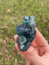Load image into Gallery viewer, Green-Blue English Fluorite from the Cousin Jack Pocket at Rogerley Mine
