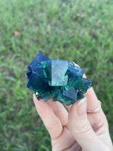 Load image into Gallery viewer, Green-Blue English Fluorite from the Cousin Jack Pocket at Rogerley Mine