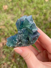 Load image into Gallery viewer, Green-Blue English Fluorite from the Cousin Jack Pocket at Rogerley Mine