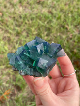 Load image into Gallery viewer, Green-Blue English Fluorite from the Cousin Jack Pocket at Rogerley Mine