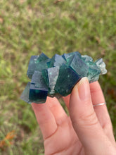Load image into Gallery viewer, Green-Blue English Fluorite from the Cousin Jack Pocket at Rogerley Mine