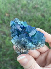 Load image into Gallery viewer, Green-Blue English Fluorite from the Cousin Jack Pocket at Rogerley Mine