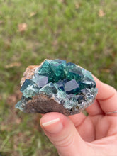 Load image into Gallery viewer, Green-Blue English Fluorite from the Cousin Jack Pocket at Rogerley Mine