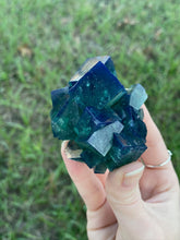 Load image into Gallery viewer, Green-Blue English Fluorite from the Cousin Jack Pocket at Rogerley Mine