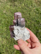 Load image into Gallery viewer, Elbaite (var. Rubellite) Tourmaline on Albite
