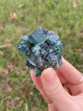 Load image into Gallery viewer, Green-Blue English Fluorite from the Cousin Jack Pocket at Rogerley Mine