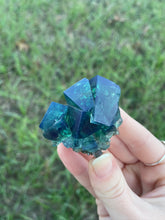 Load image into Gallery viewer, Green-Blue English Fluorite from the Cousin Jack Pocket at Rogerley Mine