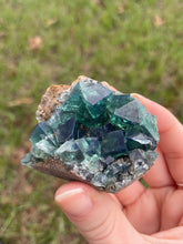 Load image into Gallery viewer, Green-Blue English Fluorite from the Cousin Jack Pocket at Rogerley Mine