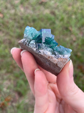 Load image into Gallery viewer, Green-Blue English Fluorite from the Cousin Jack Pocket at Rogerley Mine