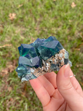 Load image into Gallery viewer, Green-Blue English Fluorite from the Cousin Jack Pocket at Rogerley Mine