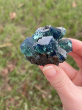 Load image into Gallery viewer, Green-Blue English Fluorite from the Cousin Jack Pocket at Rogerley Mine
