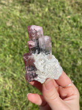 Load image into Gallery viewer, Elbaite (var. Rubellite) Tourmaline on Albite