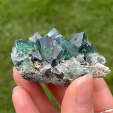 Load image into Gallery viewer, Green-Blue English Fluorite from the Cousin Jack Pocket at Rogerley Mine
