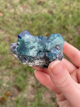 Load image into Gallery viewer, Green-Blue English Fluorite from the Cousin Jack Pocket at Rogerley Mine