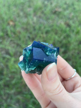 Load image into Gallery viewer, Green-Blue English Fluorite from the Cousin Jack Pocket at Rogerley Mine