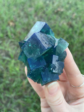 Load image into Gallery viewer, Green-Blue English Fluorite from the Cousin Jack Pocket at Rogerley Mine