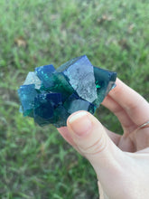 Load image into Gallery viewer, Green-Blue English Fluorite from the Cousin Jack Pocket at Rogerley Mine