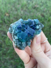 Load image into Gallery viewer, Green-Blue English Fluorite from the Cousin Jack Pocket at Rogerley Mine