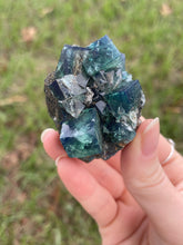 Load image into Gallery viewer, Green-Blue English Fluorite from the Cousin Jack Pocket at Rogerley Mine