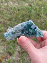Load image into Gallery viewer, Green-Blue English Fluorite from the Cousin Jack Pocket at Rogerley Mine