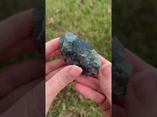 Load and play video in Gallery viewer, Green-Blue English Fluorite from the Cousin Jack Pocket at Rogerley Mine