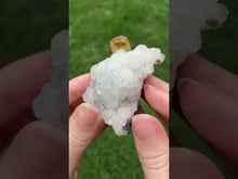 Load and play video in Gallery viewer, Sardinian Barite on Calcite