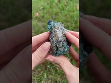 Load and play video in Gallery viewer, Green-Blue English Fluorite from the Cousin Jack Pocket at Rogerley Mine