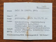 Load image into Gallery viewer, Natural Gold on Quartz