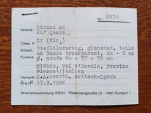 Load image into Gallery viewer, Zircon with Quartz