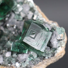 Load image into Gallery viewer, English Fluorite with Galena from the Cousin Jack Pocket - F1049