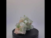 Load and play video in Gallery viewer, Cluster of Fluorapophyllite and Stilbite Crystals