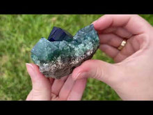 Load and play video in Gallery viewer, English Fluorite from the Cousin Jack Pocket - F1057