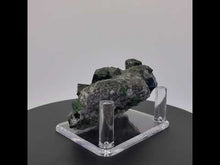 Load and play video in Gallery viewer, Rare Uvarovite Crystal Cluster on Matrix