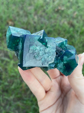 Load image into Gallery viewer, Green-Blue English Fluorite from the Cousin Jack Pocket at Rogerley Mine
