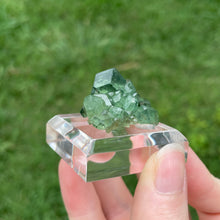 Load image into Gallery viewer, Demantoid Garnet Cluster from Madagascar
