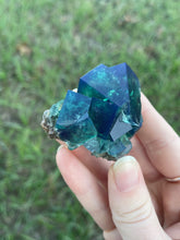 Load image into Gallery viewer, Green-Blue English Fluorite from the Cousin Jack Pocket at Rogerley Mine
