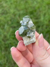 Load image into Gallery viewer, Demantoid Garnets on Matrix
