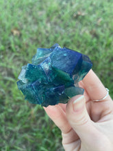 Load image into Gallery viewer, Green-Blue English Fluorite from the Cousin Jack Pocket at Rogerley Mine
