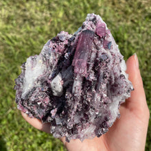 Load image into Gallery viewer, Tourmaline (var. Rubellite) and Cleavelandite
